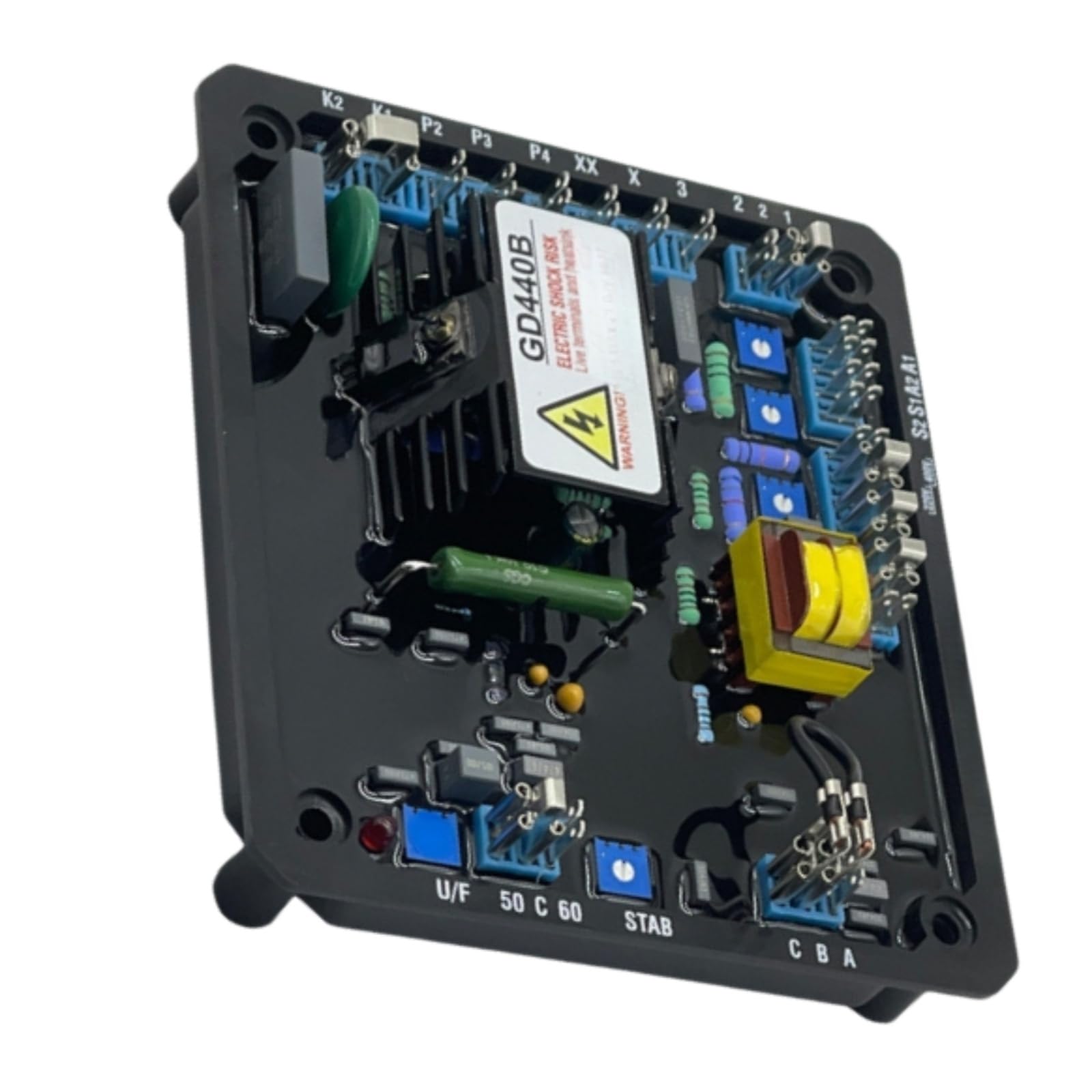 GD440B AVR Voltage Regulator Automatic Stabilizer Control Module Fits for Brushless Generator Replace parts