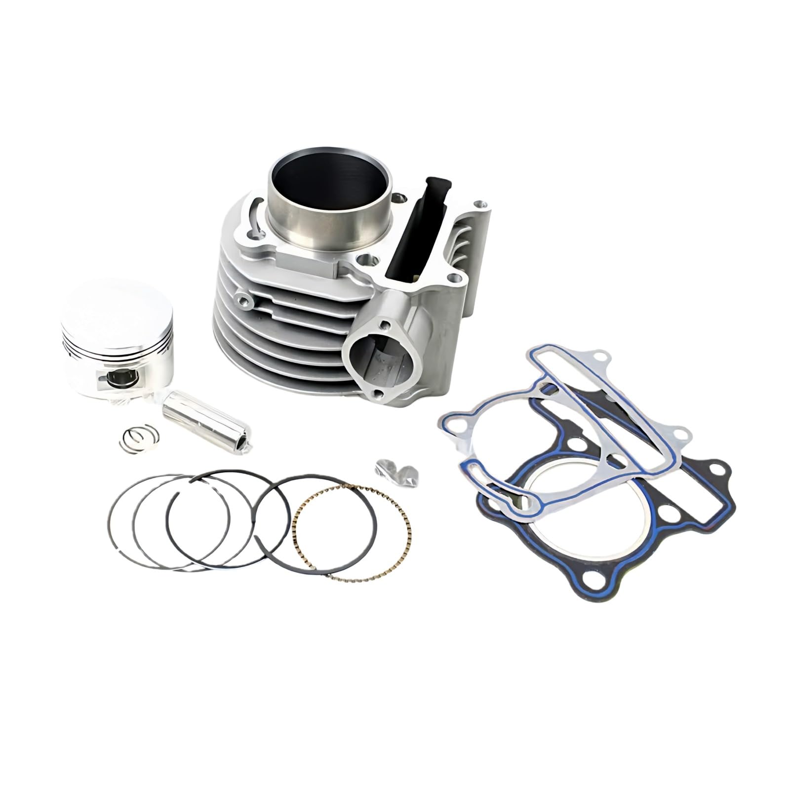 125CC Engine Cylinder Gasket Kit Fits for GY6-125 Engine 12pcs/Set