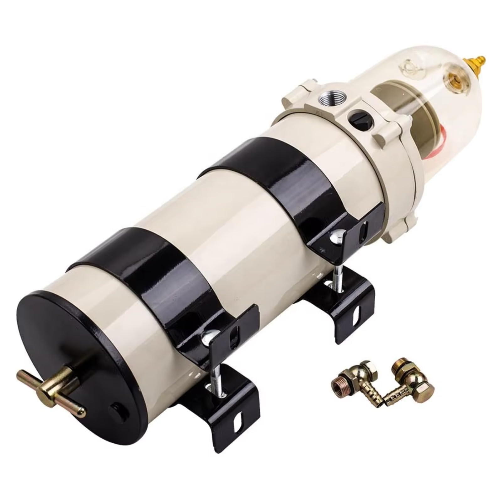 Diesel Fuel Filter Water Separator 30 Micron Element Marine Boat Equivalent to 1000 Series 180 GPH, Replace# 1000FH 1000FG 159 * 541mm