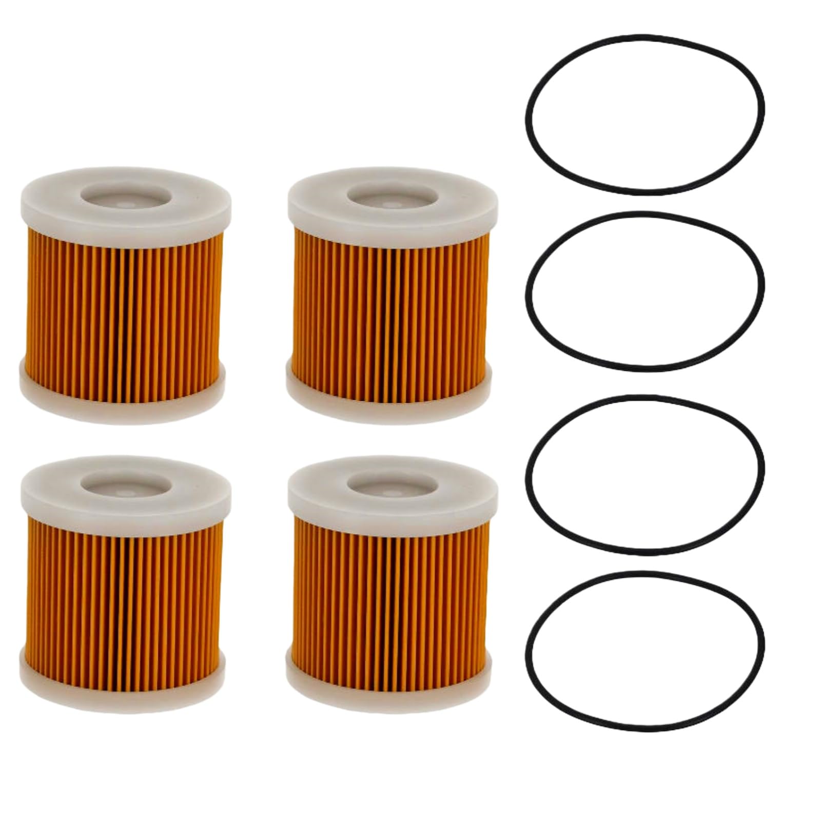 4PCS Fuel Filter Water Separator 90794-46871 90794-46911 90794-46913 Fits for YAMAH Outboard Engine
