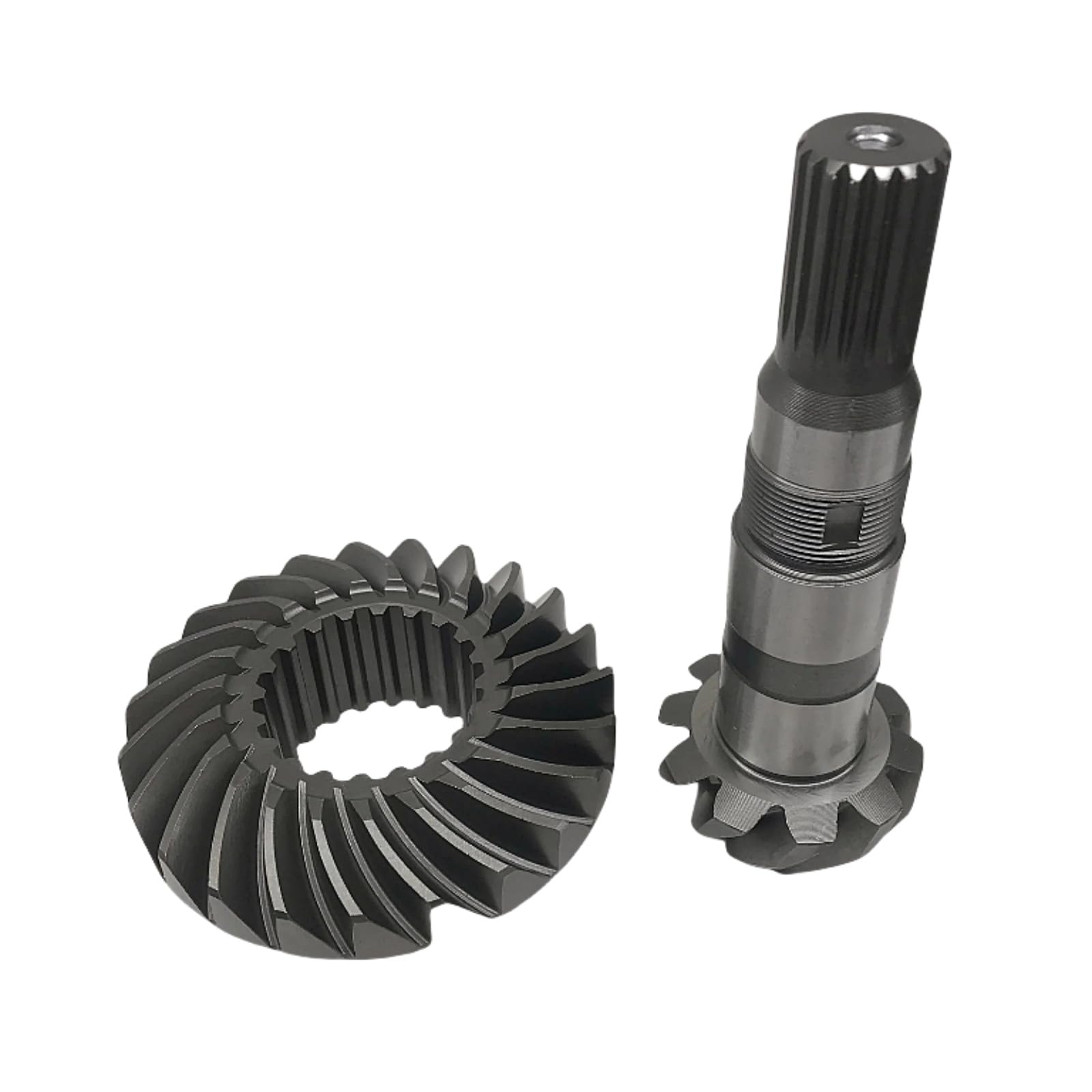 Replacement Parts For Auto Moto Truck Tractor OEM For TA020-12013 Front Axle Bevel Gear Assy Fits Kubota L2800 L2900 L3010 L3300 Mod-JZ985-4046, black