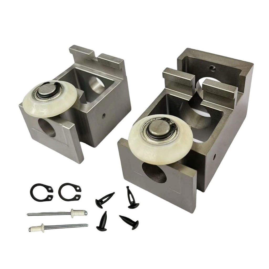 379060 Standard Bearing Block Kit with Roller Fits for In-Wall Slide-Outs on Rv, Includes Upper and Lower Blocks, Exact-Match Component. Replace parts
