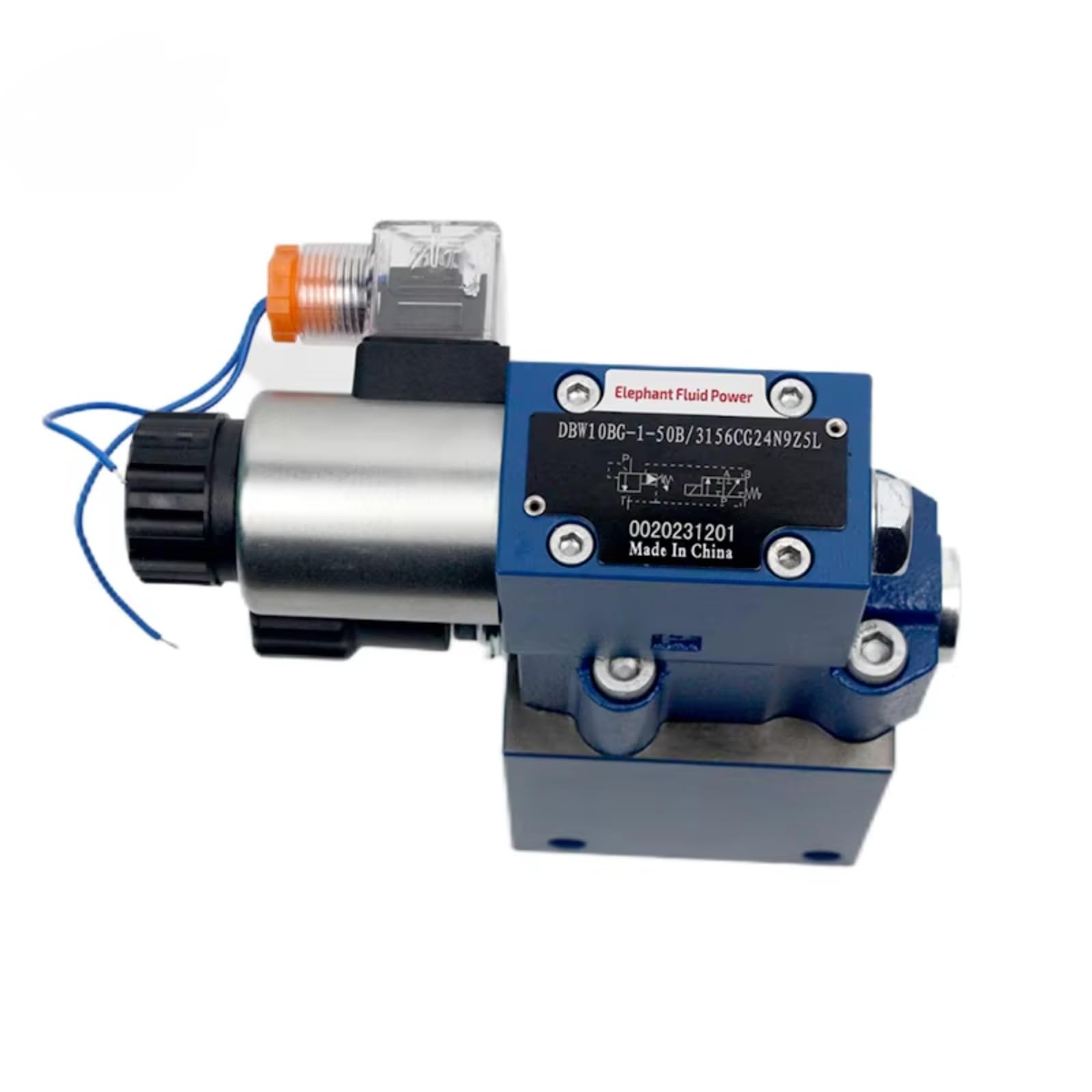 14V DBW 10 B2-5X/100-6EG24N9K4 Hydraulic Solenoid Directional Control Valve