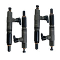 6685512 Fuel Injector 4-Pack Fits for Kubota V2203 V2403 Engine Bobcat S130 S150 S160 S175 S185 S510 T140 Skid Steer Loader B300 BL370 331 334 335 5600 Excavator