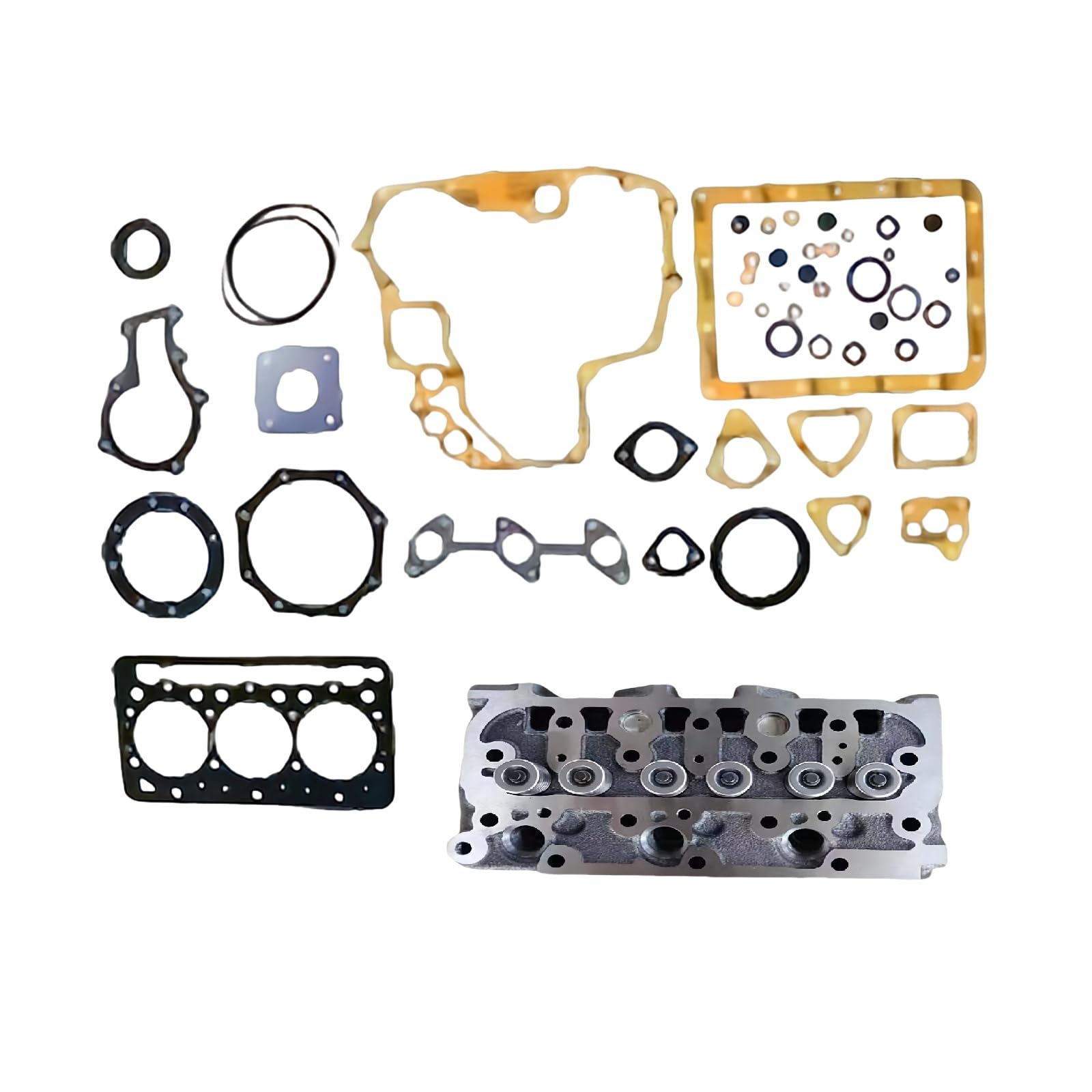 1757-03042 Cylinder Head Gasket Kit Fits for Kubota D722 Excavator Replace parts