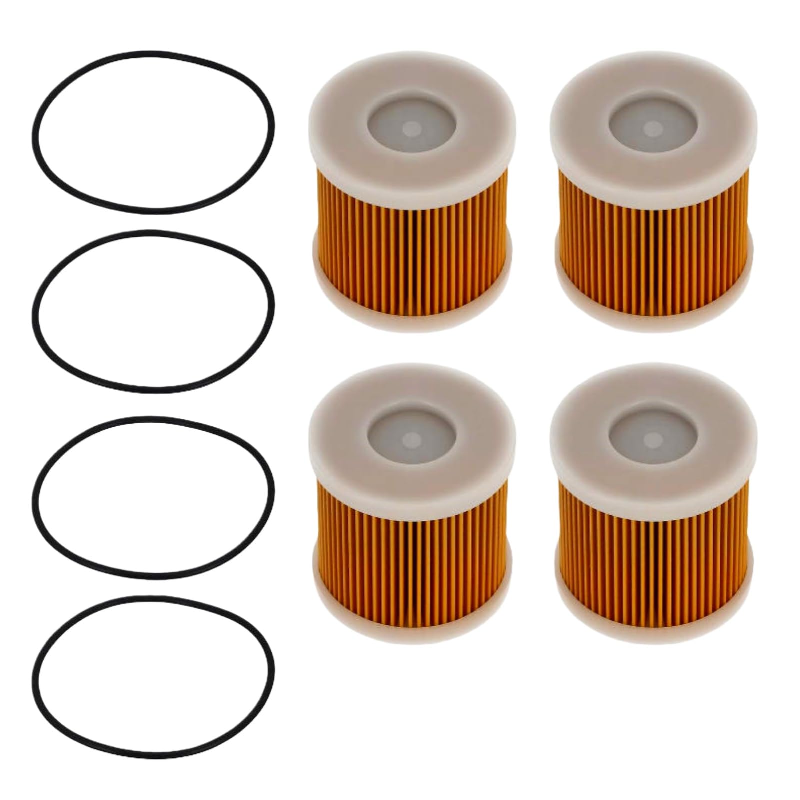 4PCS Fuel Filter Water Separator 90794-46871 90794-46911 90794-46913 Fits for YAMAH Outboard Engine