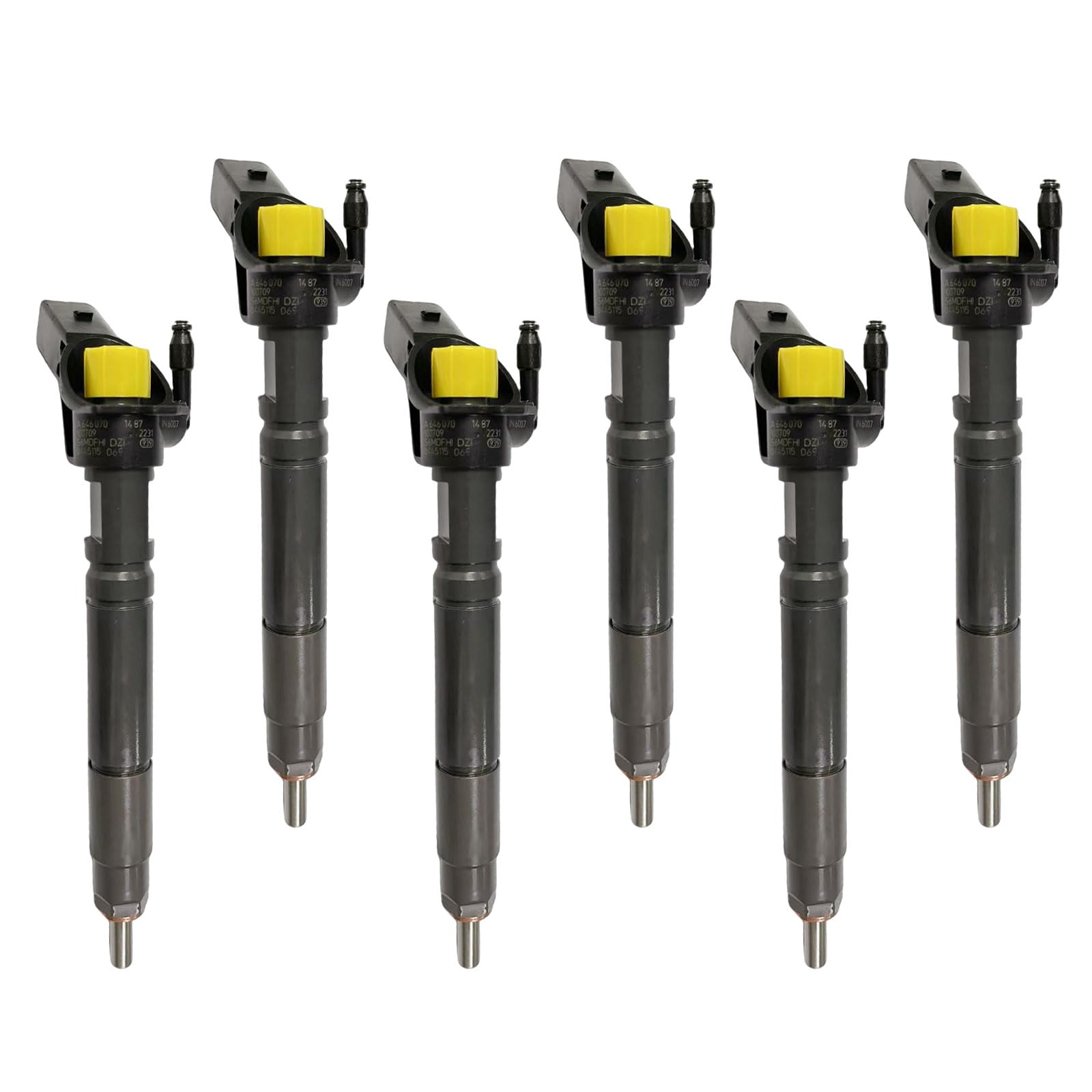 6PCS Fuel Injector 0445115069 0445-115069 Fits for Benz for Vito 115CDI V639 Diesel 2.2L