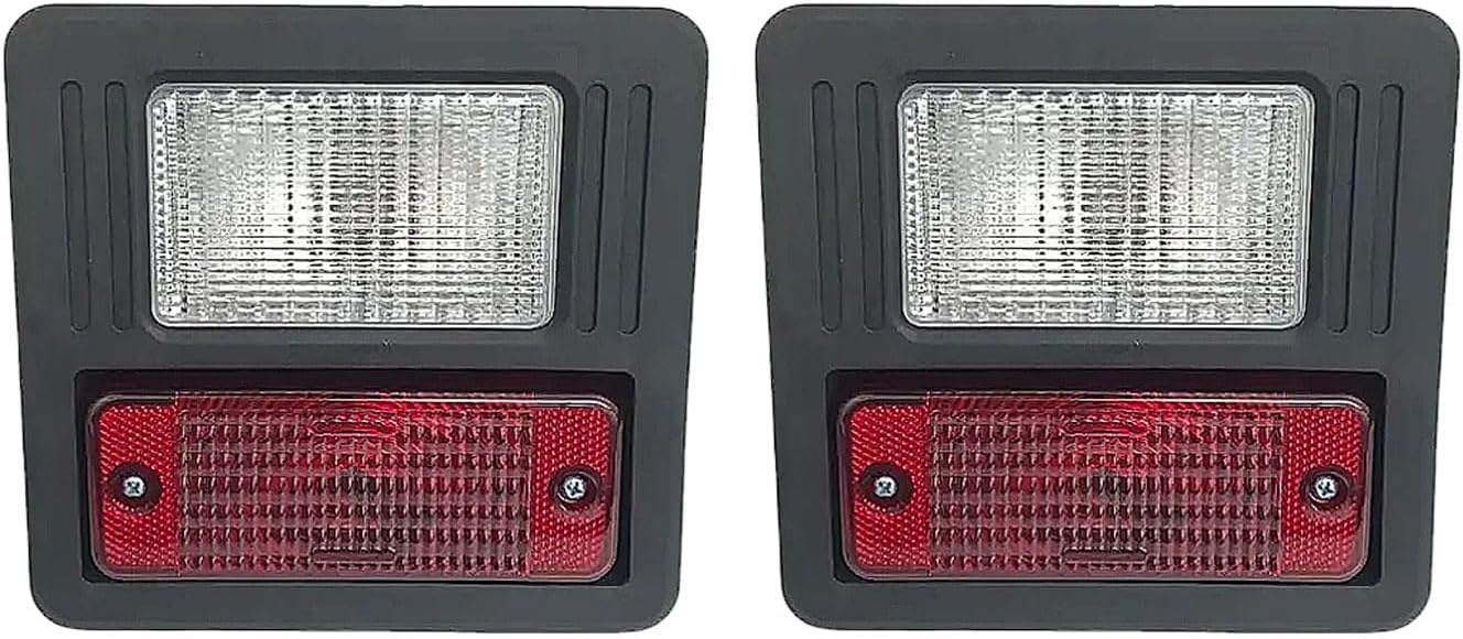 2Pcs Tail Light Rear Lamp Assembly 6670284 Fits for Bobcat Skid Steer Loader S150 S160 S175 S185 S205 S220 S250 S300 S450 S510 S530 S550 S590 883 963 A220 A300 A770 Replace parts