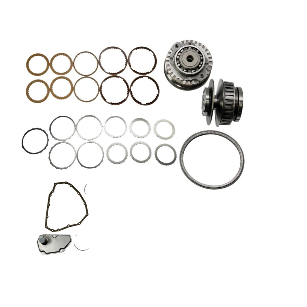 JF015E RE0F11A Transmission Master Rebuild Kit & Pulley Set W/ Belt Fits for Nissan