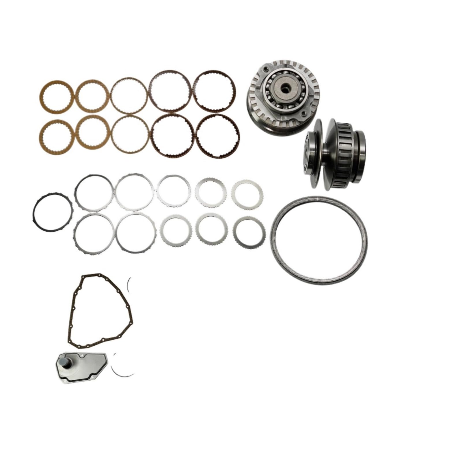 JF015E RE0F11A Transmission Master Rebuild Kit & Pulley Set W/ Belt Fits for Nissan