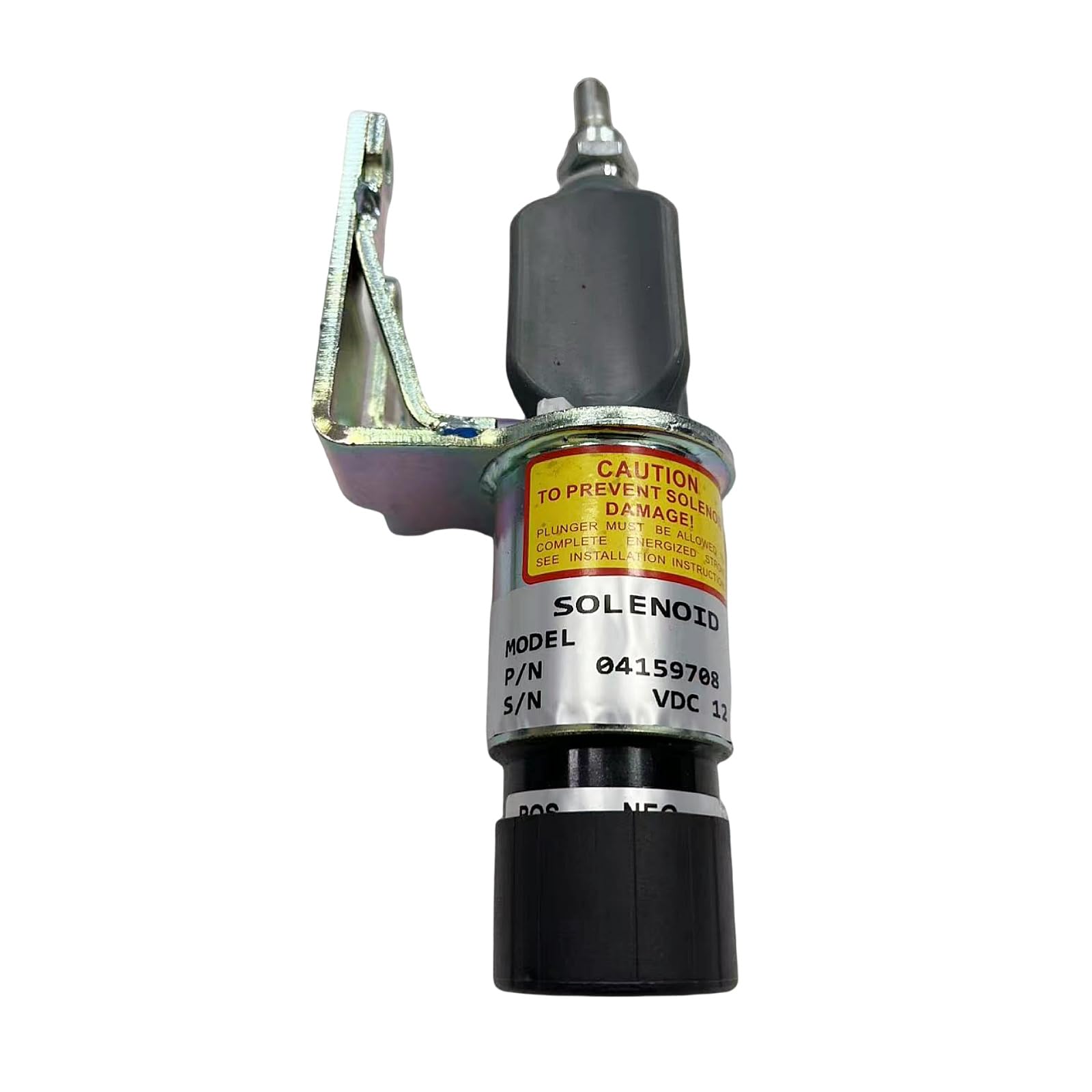 04159708 12V Shutoff Solenoid For Deutz F3L913 F3L912 F4L912 F4L913 BF4L913