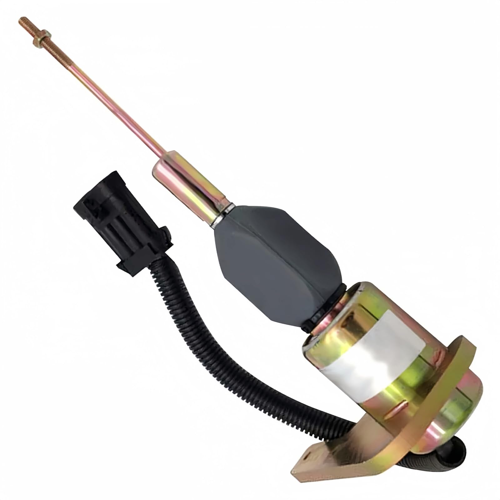 12V Fuel Shutdown Solenoid Valve 1820453C91 SA-4338-12 Compatible with Navistar DT466 Engine Perkins