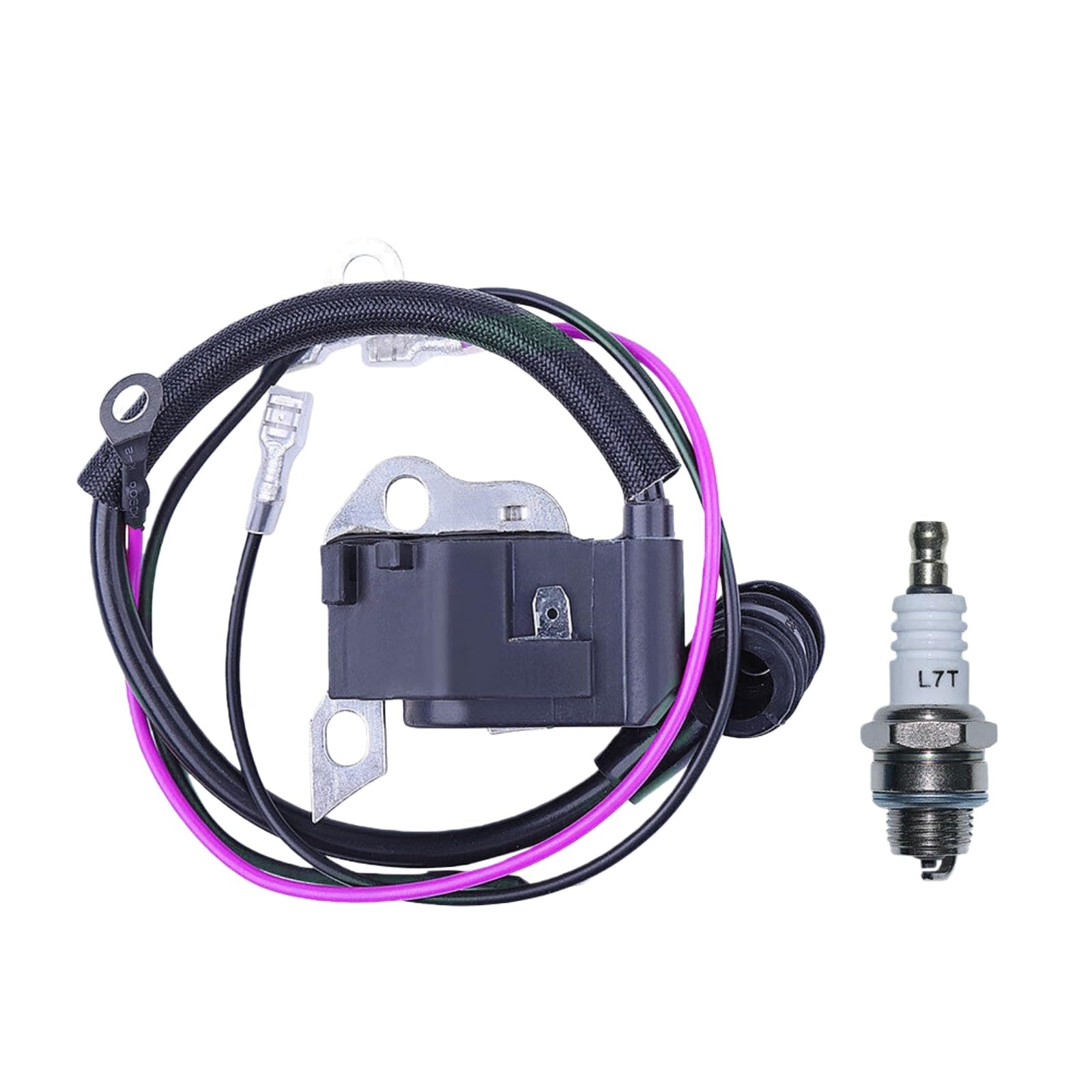 2 Set Ignition Coil with Spark Plug 0000-400-1306 Fits for STIHL MS250 MS230 MS210 021 023