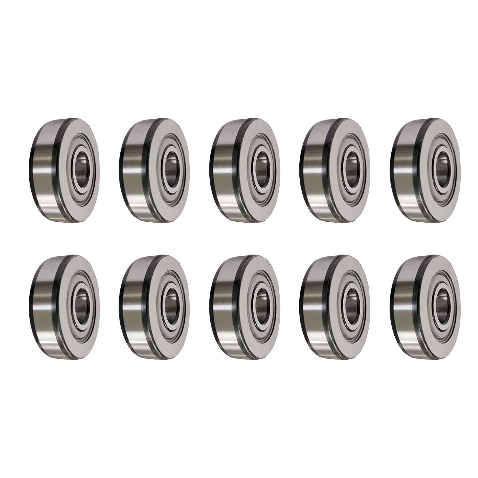 10PCS Bearing Round Bore 203KRR3 JD8646 AE14807E 8984YY 165484 Fits for Vermeer John Deere Case New Holland White