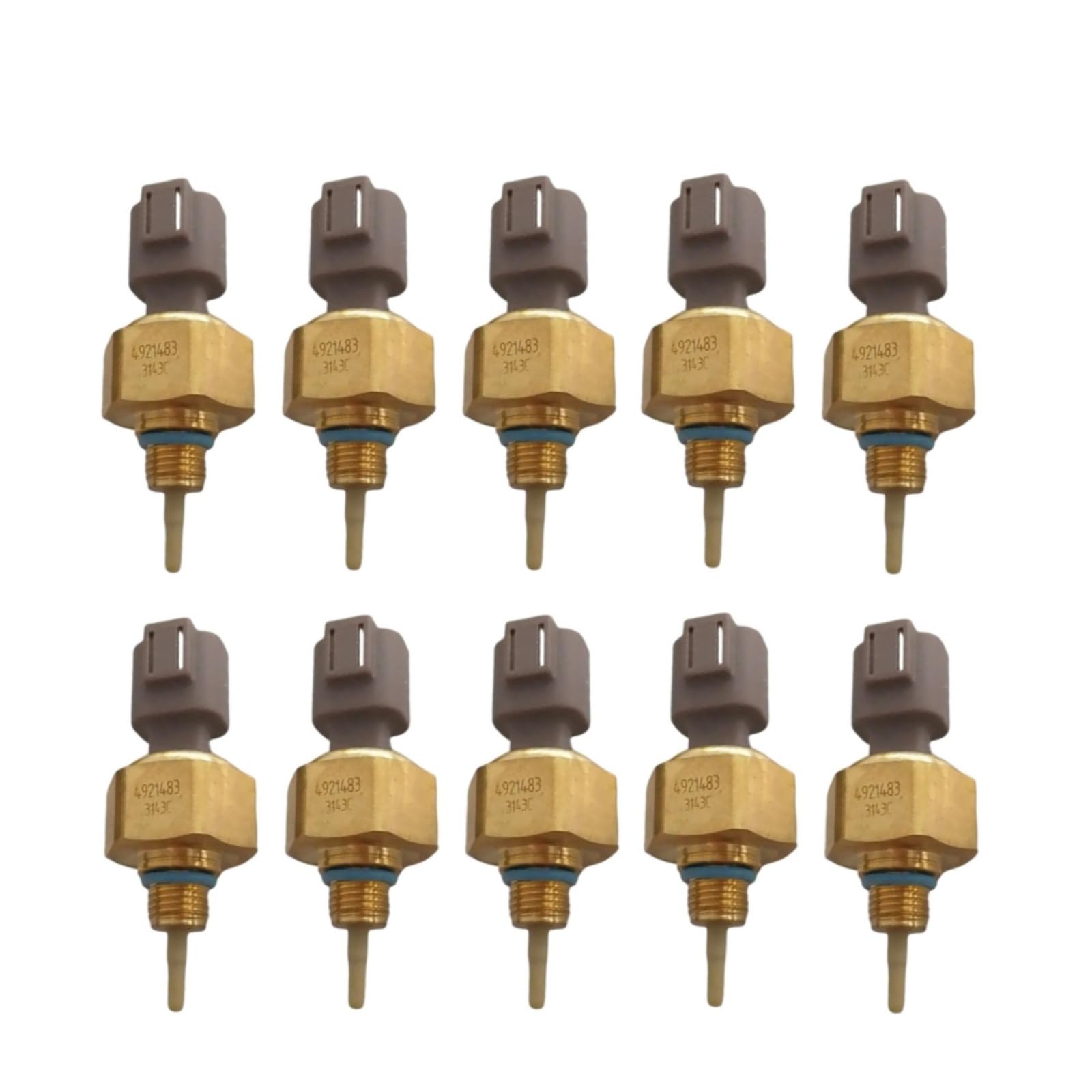 10pcs 4921483 492-1483 Oil Temperature Pressure Sensor Compatible for Cummins K38