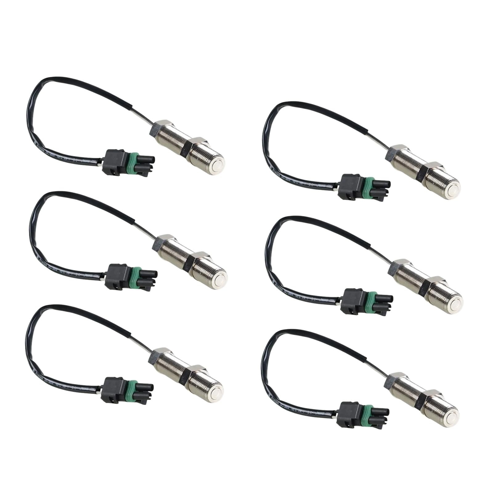 6pcs Speed Sensor 21E3-0042 21E30042 Fits for Hyundai Excavator R210LC-7 R140LC-7 R160LC-3 R160LC-7 R180LC-7 Replacement