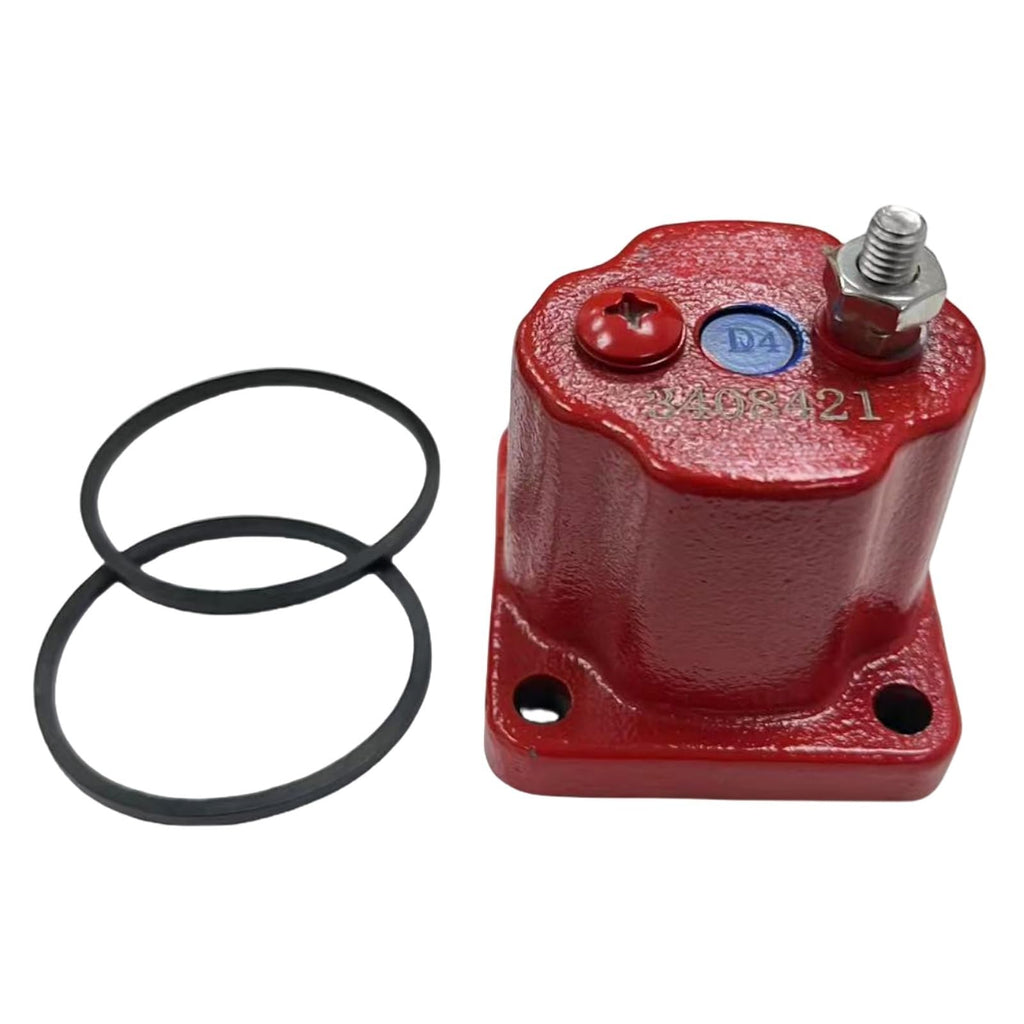 3408421 Fuel Stop Shut Off Solenoid Valve 12V Fits for Cummins ISM11 QSM11 M11 Engine
