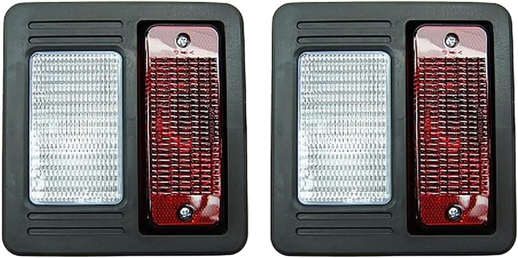 2Pcs Tail Light Rear Lamp Assembly 6670284 Fits for Bobcat Skid Steer Loader S150 S160 S175 S185 S205 S220 S250 S300 S450 S510 S530 S550 S590 883 963 A220 A300 A770 Replace parts