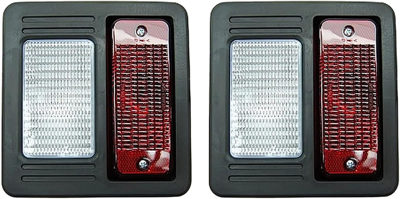 2Pcs Tail Light Rear Lamp Assembly 6670284 Fits for Bobcat Skid Steer Loader S150 S160 S175 S185 S205 S220 S250 S300 S450 S510 S530 S550 S590 883 963 A220 A300 A770 Replace parts