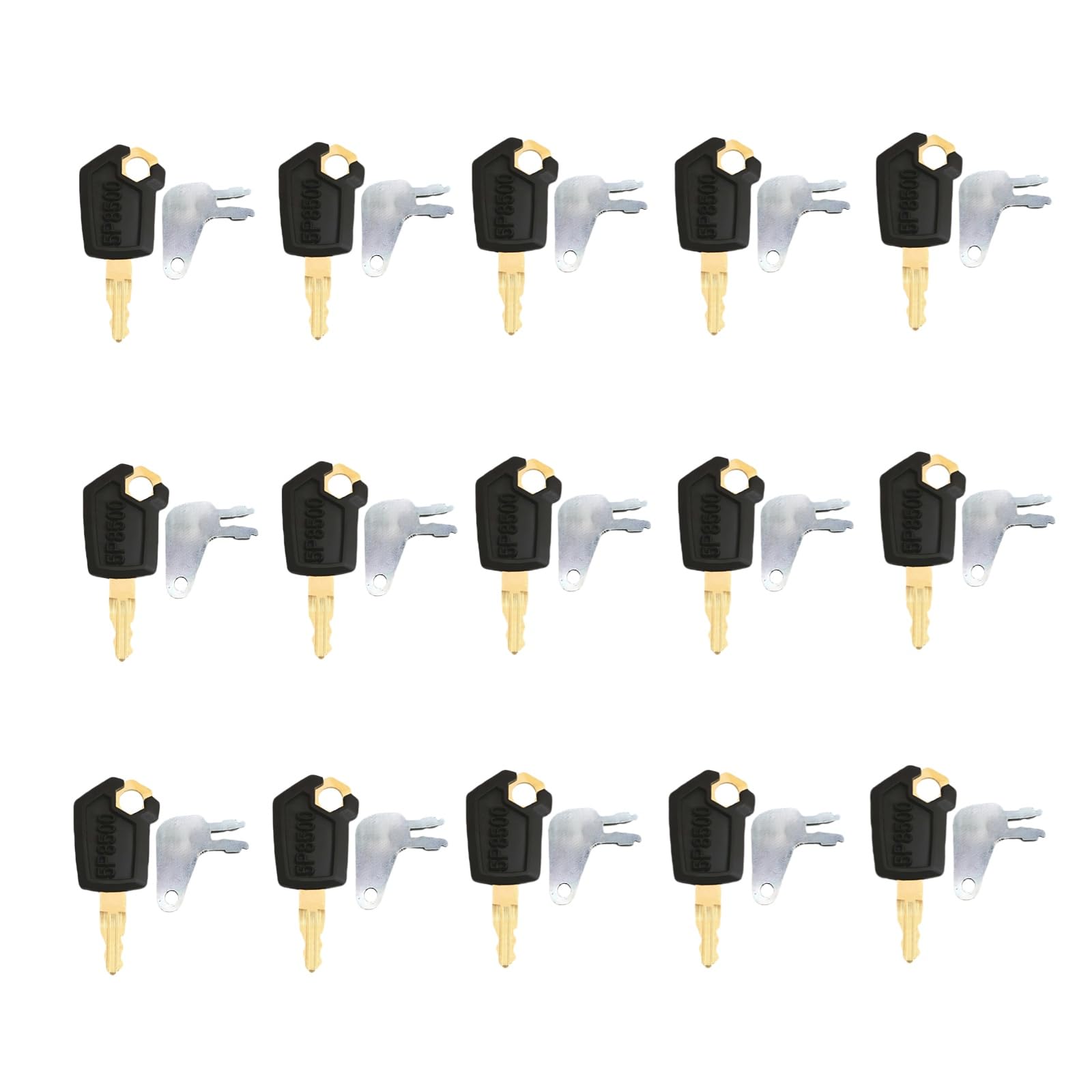 15PCS 5P-8500 8H-5306 Key Set Fits for CAT