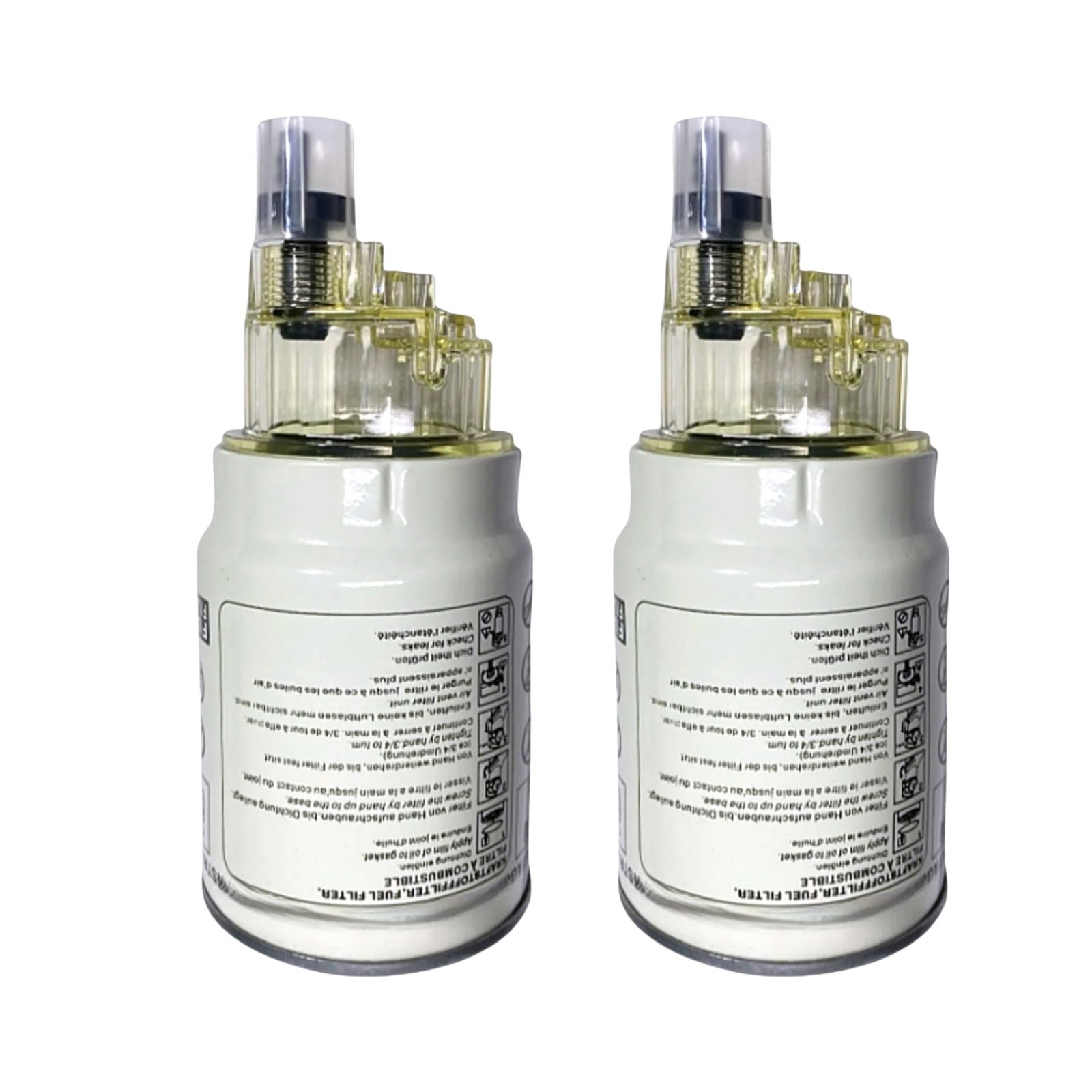 2PCS PL270 PL-270 Fuel Water Separator Fits for Doosan DX 255 LC-3 DL 200 DX 140 W-3 DL 200 DX180LC-3 DL 160 Replace parts