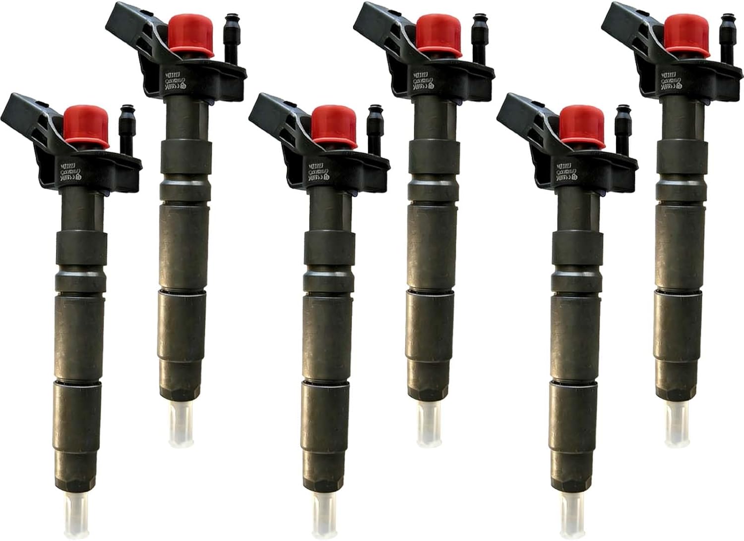 6-pcs Fuel Injectors 0445117040 Fits for FD Power Stroke 6.7L 2011-2019