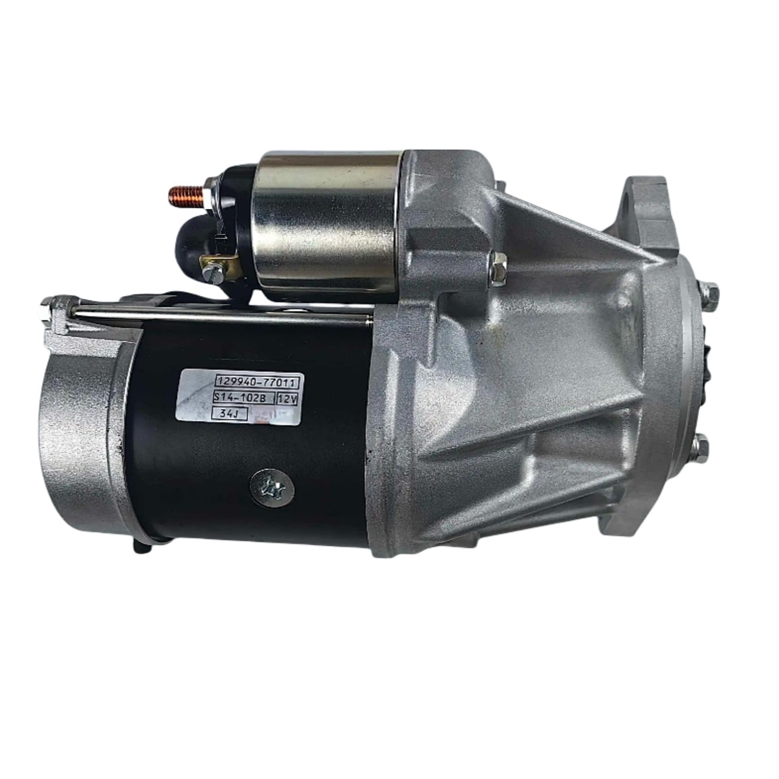 129940-77010 129940-77011 12V 9T Starter Motor Fits for Yanmar Engine 4TNE98 Daewoo Doosan Forklift D20 D30 D33 D35 Replace parts