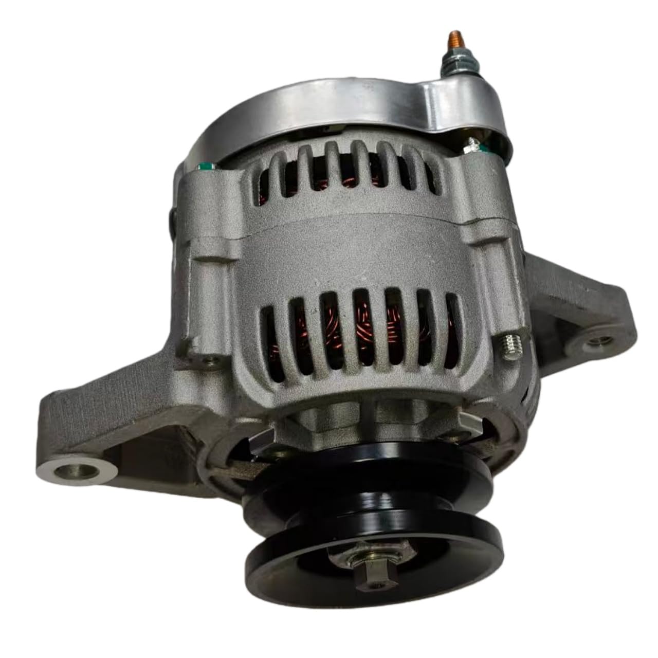 129052-77220 129052-77240 Alternator 12V 55 Amps Fits for Yanmar Engine 4TNE98 3TNV86CT 3TNV88C 4TNV86CT 4TNV88C for Skid Steer Loader HSL810