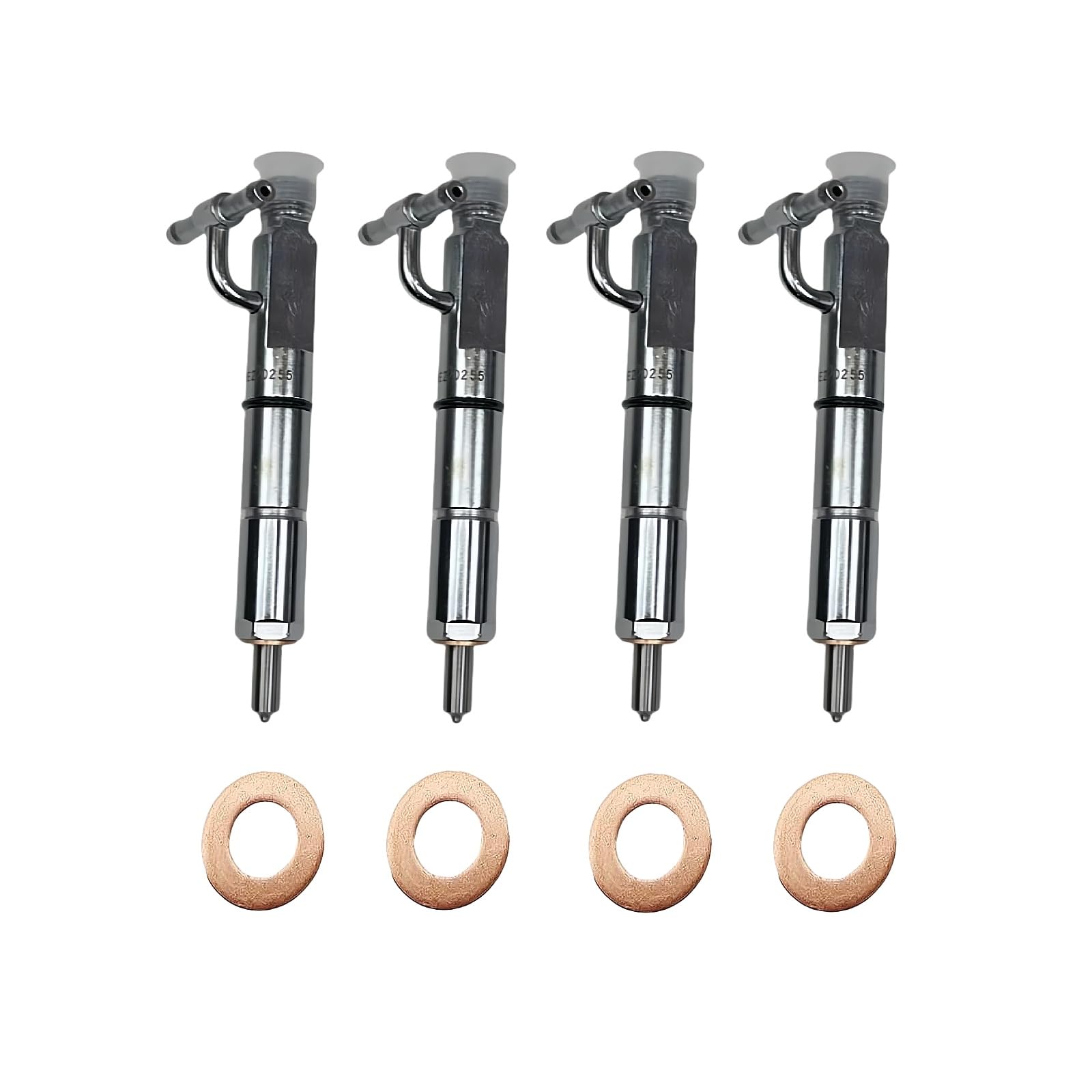 4PCS 093500-7500 ME220-255 0935007500 ME220255 Diesel Fuel Injector Fits For Mitsubishi 4D34 4D34T Diesel Engine