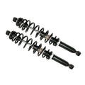 2psc 706202602 Front Monotube Shocks Fits for Can-Am Defender Gas-Powered, Dual Rate, Black Springs
