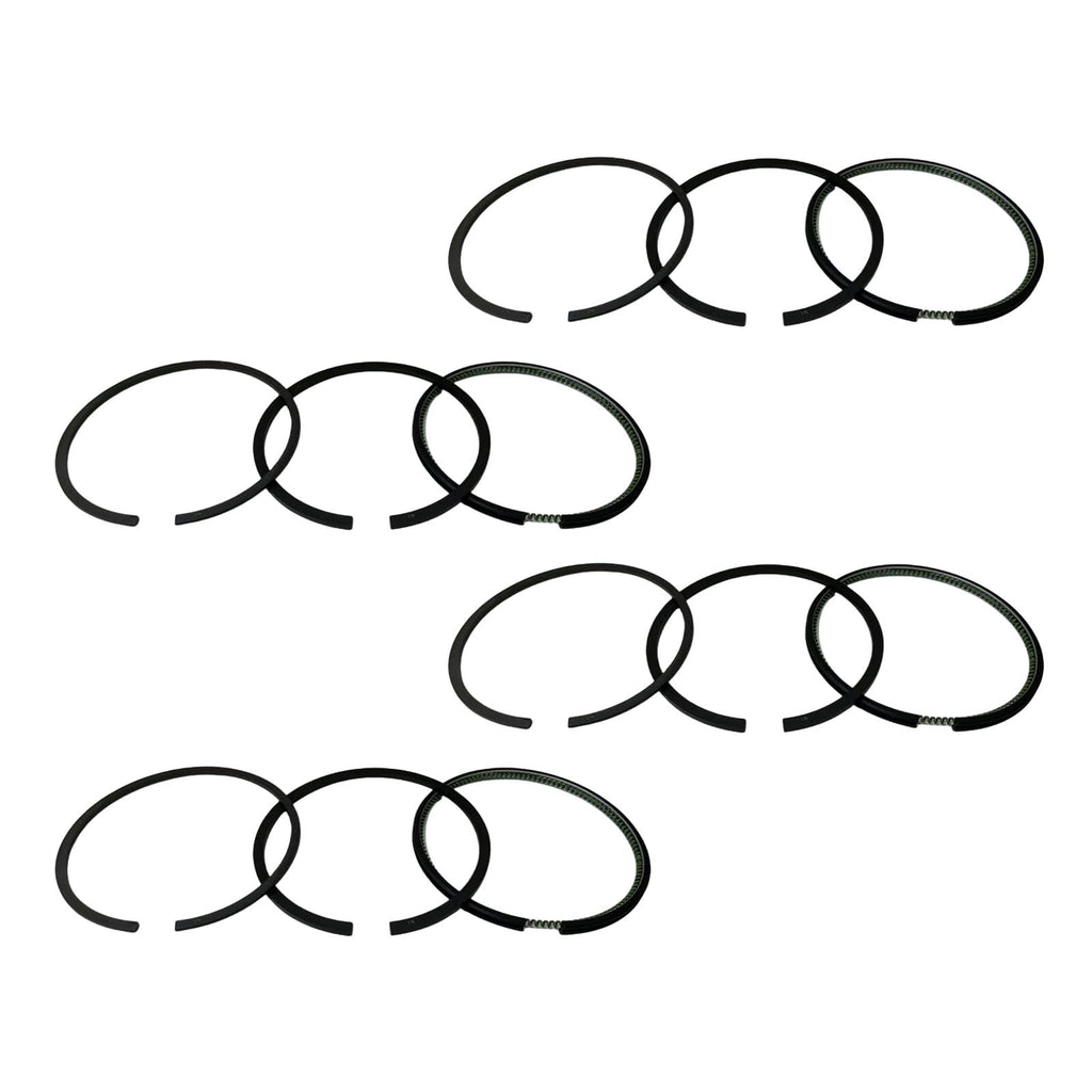 4 Sets C240 Piston Rings Compatible with Isuzu TCM Komatsu FD15 FD20 Forklifts & Truck Replacement