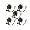 5PCS Starter Relay Solenoid 22U-81940-00-00 22U-81940-10-00 22U819400000 22U819401000 Fits for Honda for Fourtrax 250 TRX250 1985-1987