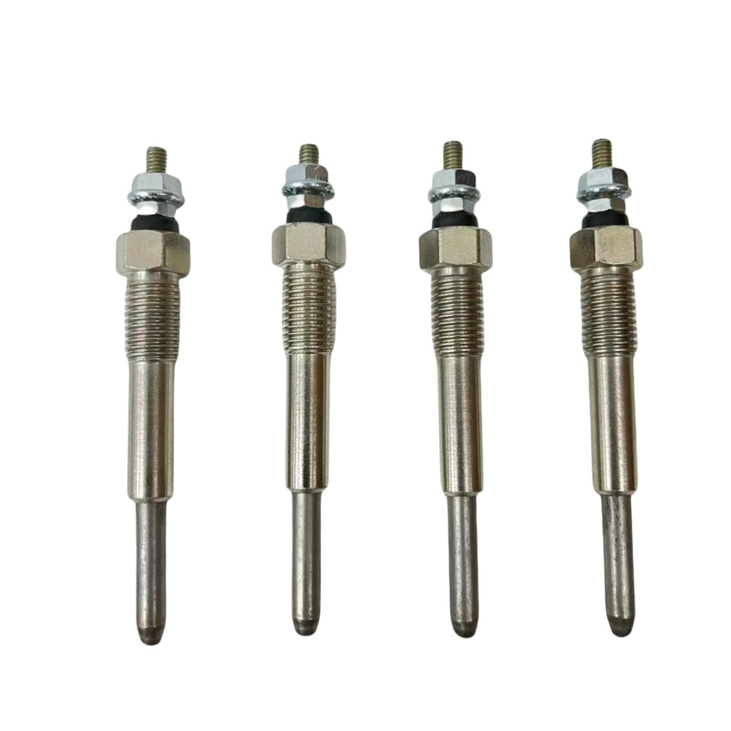 4PCS 12V Glow Plug 8-94319700-2 8-94319700-1 8943197002 Fits for Isuzu Engine C223 C223T C240 C190 3AD1 3KB1 3KR1 4FE1 4EC1 Compatible for Hitachi EX20UR EX20UR-2 EX12 Excavator