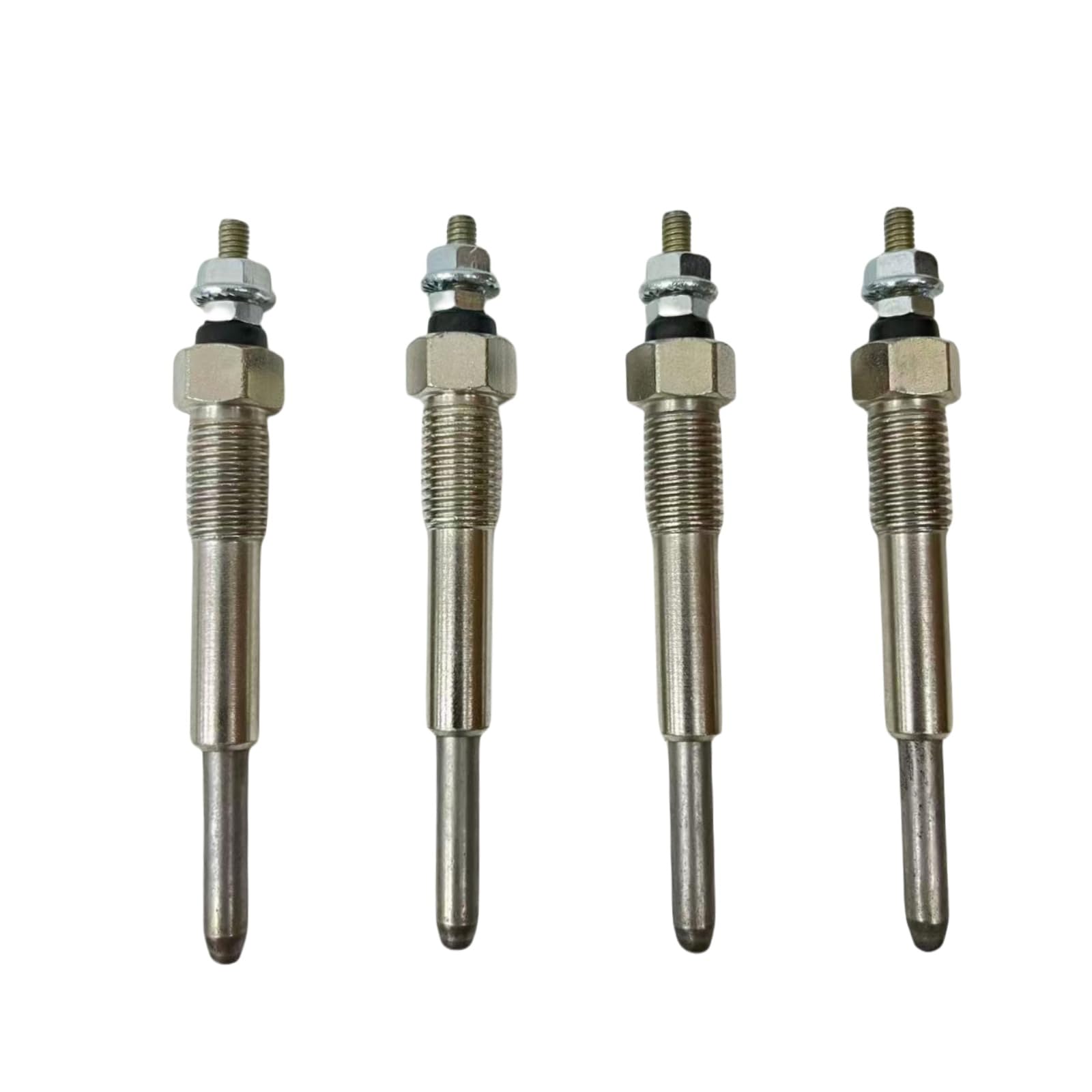 4PCS 12V Glow Plug 8-94319700-2 8-94319700-1 8943197002 Fits for Isuzu Engine C223 C223T C240 C190 3AD1 3KB1 3KR1 4FE1 4EC1 Compatible for Hitachi EX20UR EX20UR-2 EX12 Excavator
