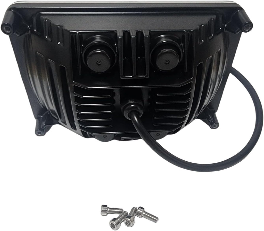 Sgaorcpas 2pcs AL152328 RE269110 AL152329 Headlight Compatible with JD Tractors 5045D 5045E 5055D 5055E 5065E 5075E 6100D 6110D 6115D 6125D 6130D 6140D 5105ML 6120 9220 6320