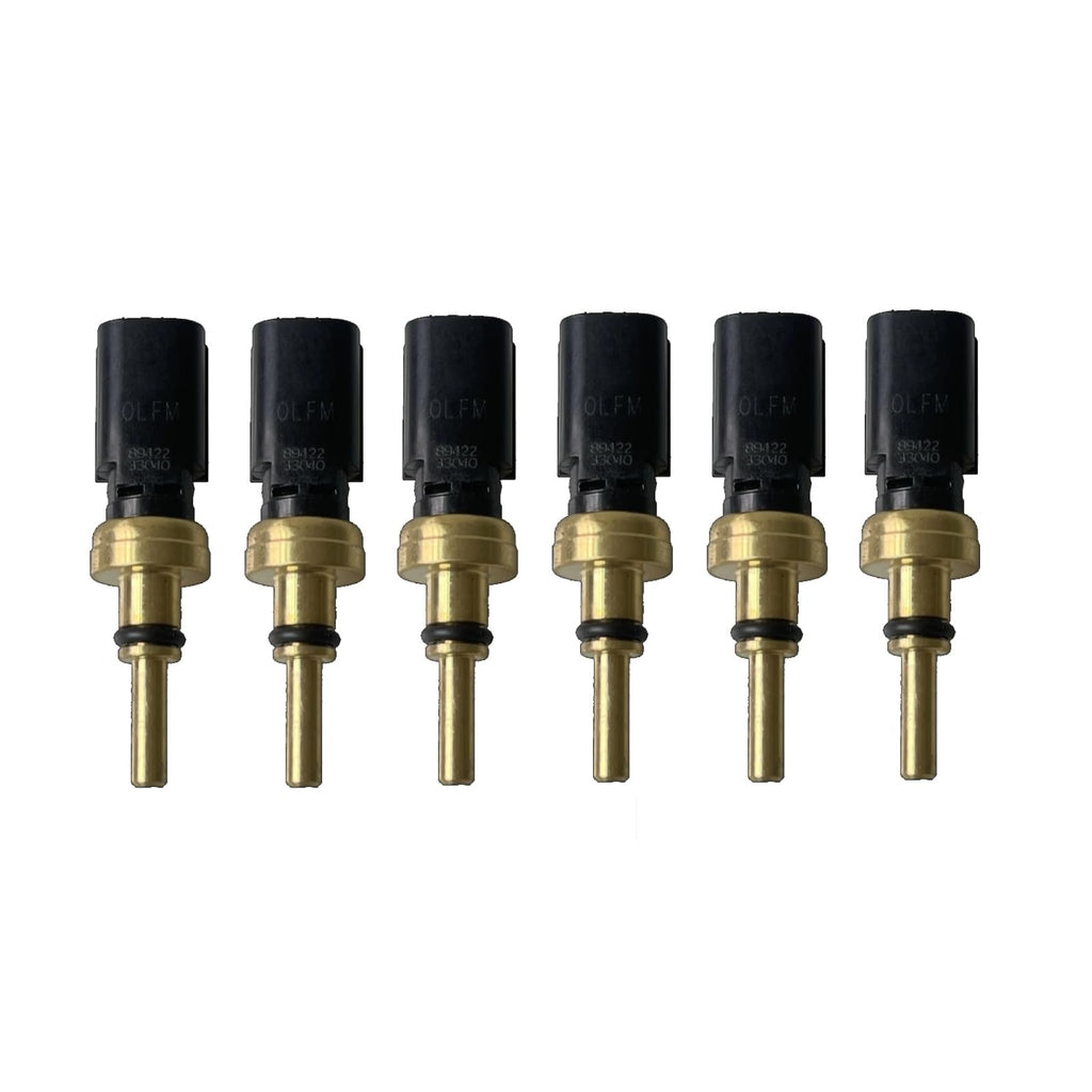 GevLtty 6pcs Engine Coolant Temperature Sensor 89422-33040 Fits for Toyota CamRy RAV4