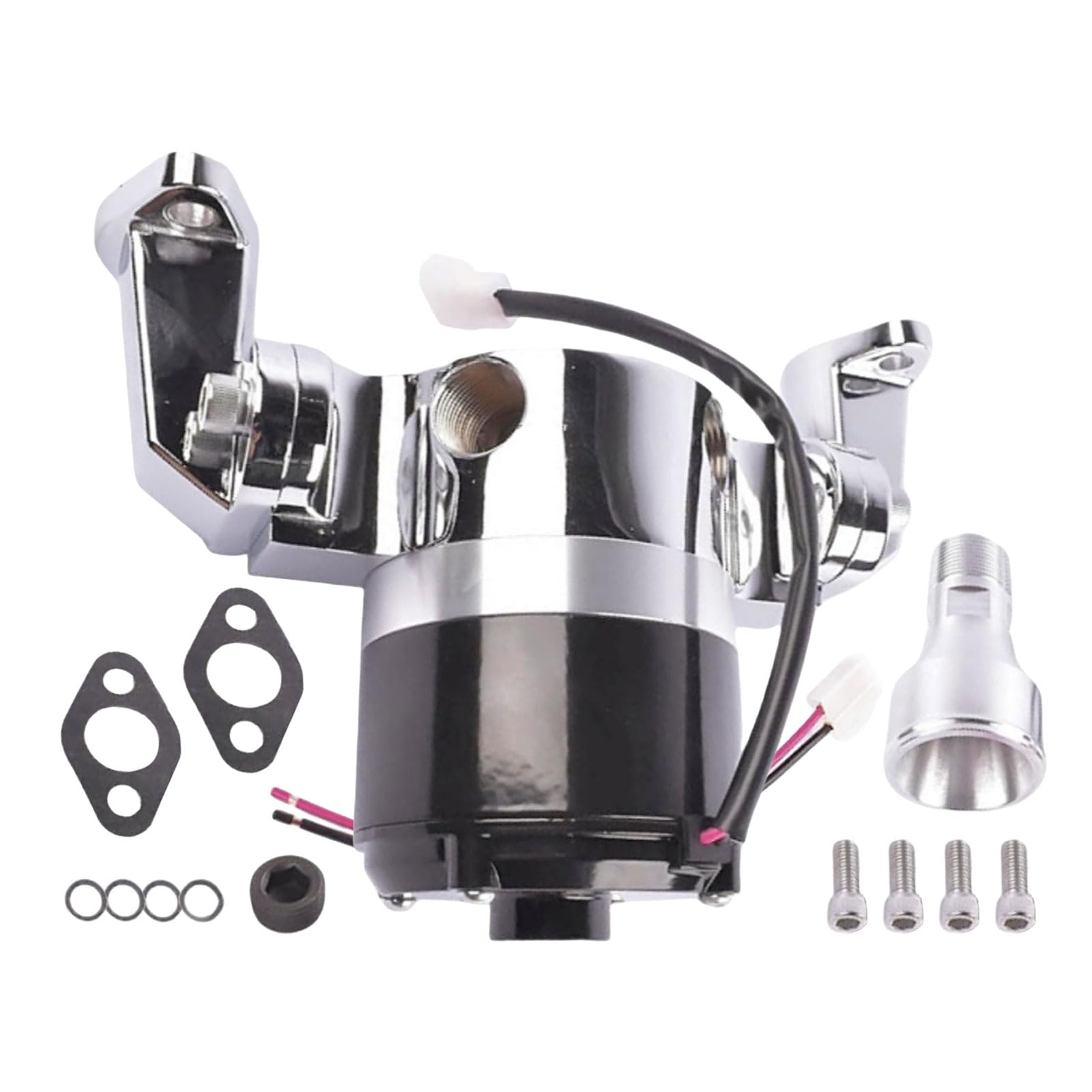 283327400 High Volume Flow Black Electric Water Pump Fits for Chevy Small Block 283-327-400 SBC 283-327-400