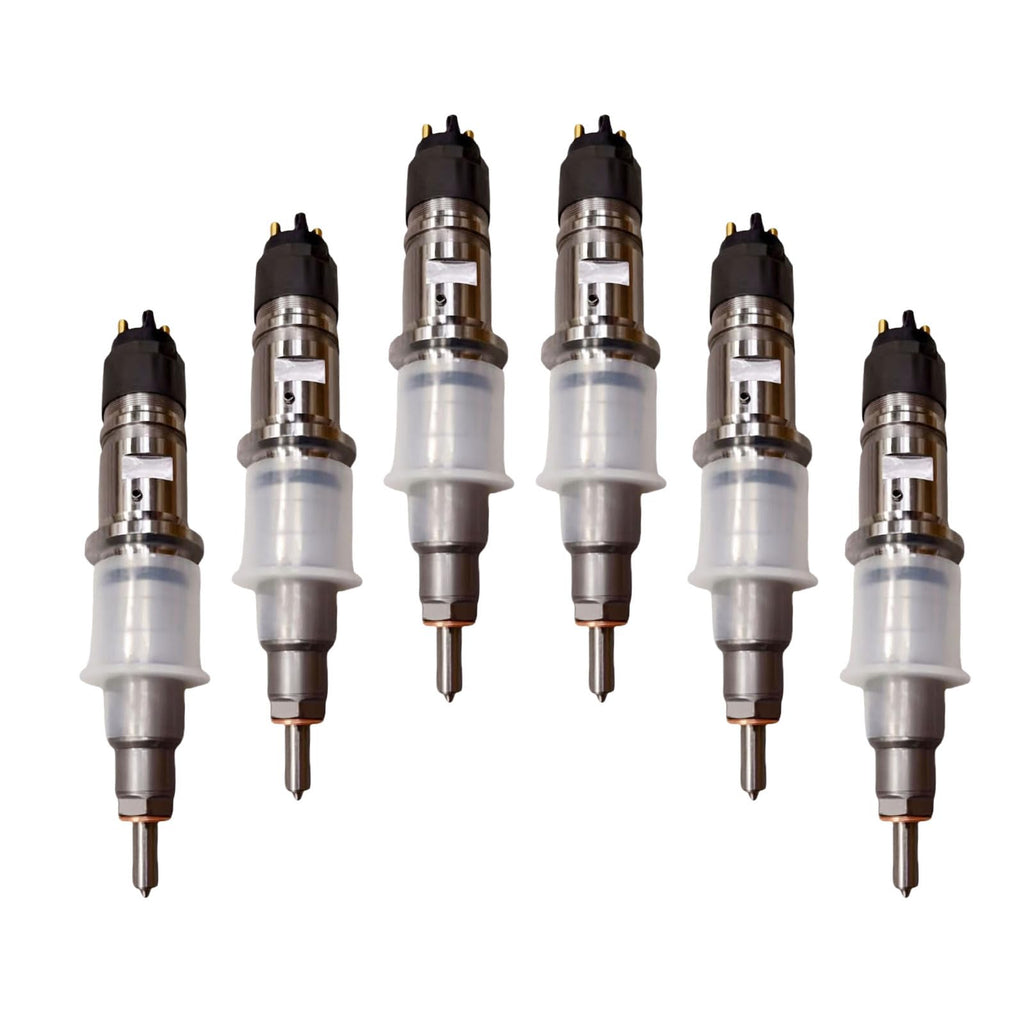 6PCS Fuel Injector Fits 0445120177 5254261 for Cummins QSB4.5L QSB6.7L ISB6.7L Engine 0445120177 5254261