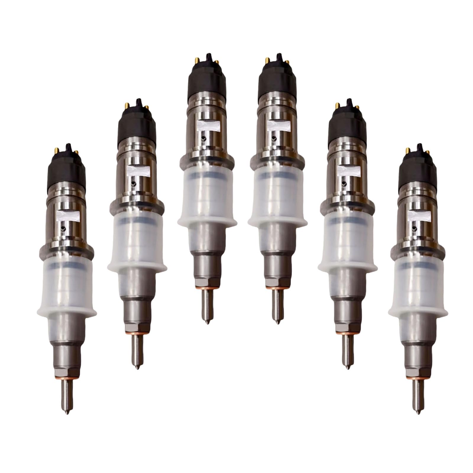 6PCS Fuel Injector Fits 0445120177 5254261 for Cummins QSB4.5L QSB6.7L ISB6.7L Engine 0445120177 5254261