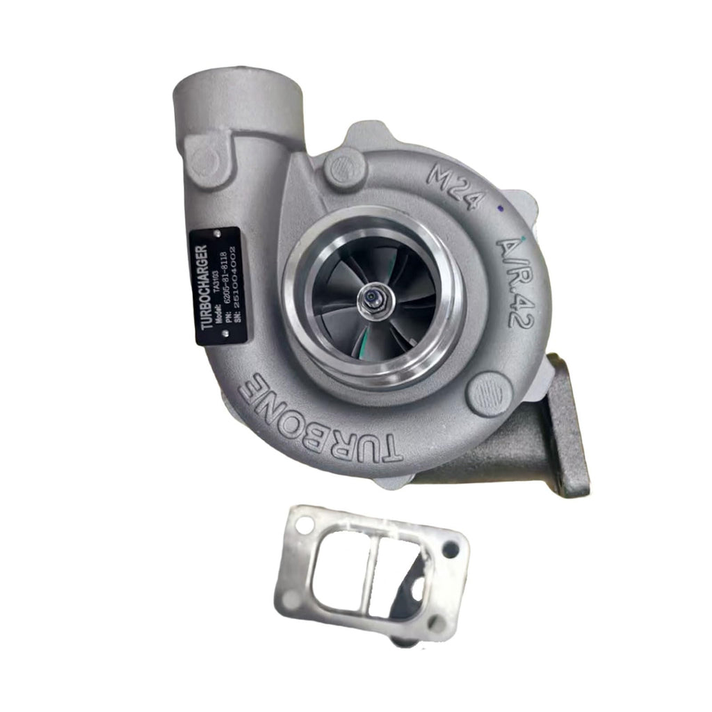 Turbocharger 6205-81-8118 6206-81-8110 17021603 15701 Fits for Komatsu Excavator PC120-5（4D95）PC100-5 HD700-7 (6D31)