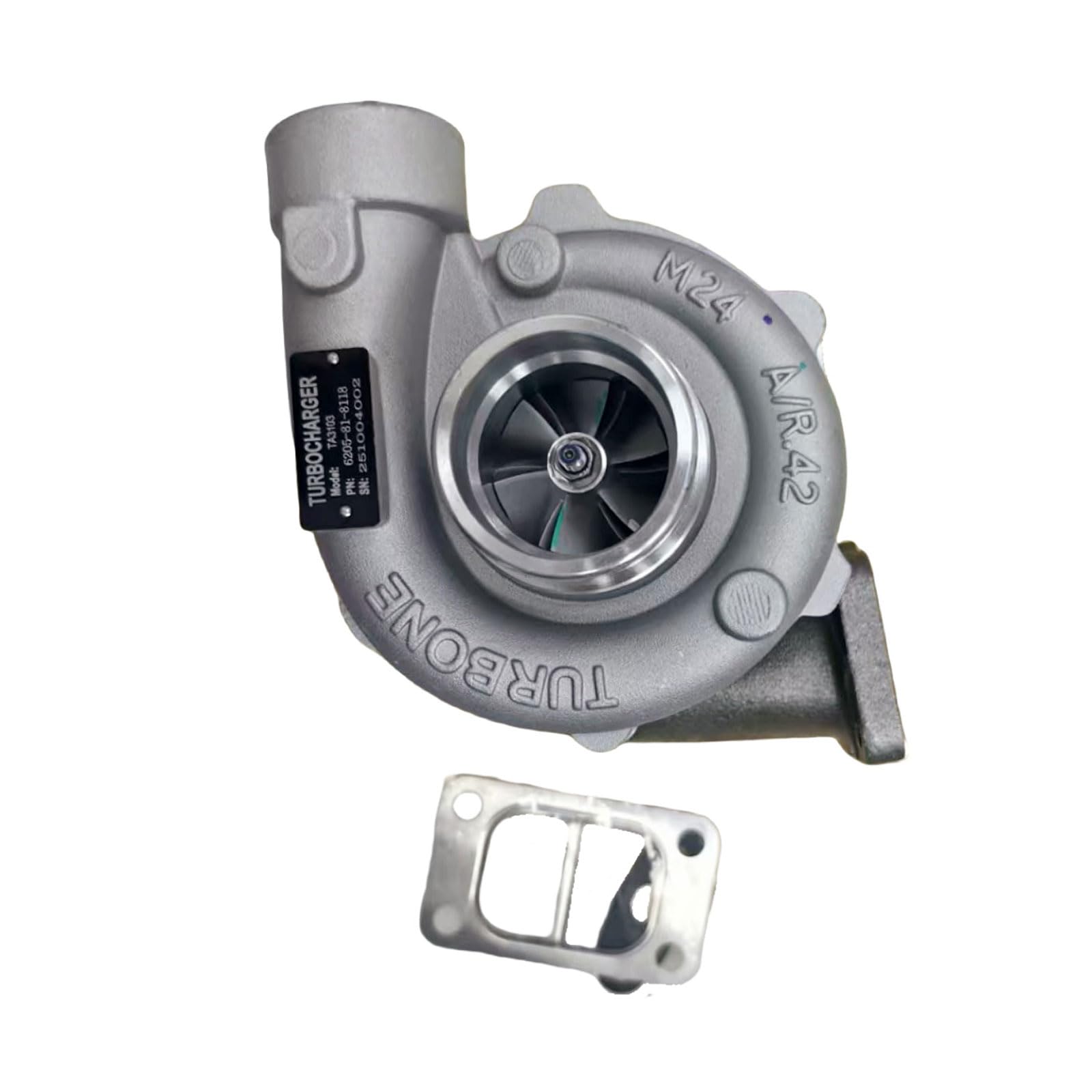 Turbocharger 6205-81-8118 6206-81-8110 17021603 15701 Fits for Komatsu Excavator PC120-5（4D95）PC100-5 HD700-7 (6D31)