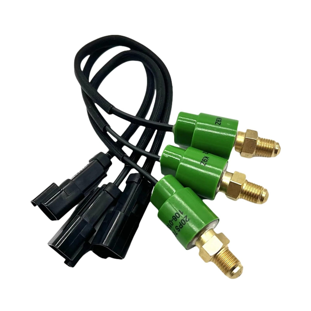 3pcs Pressure Switch 106-0180 1060180 Fits for Caterpillar E320 E320B E320C