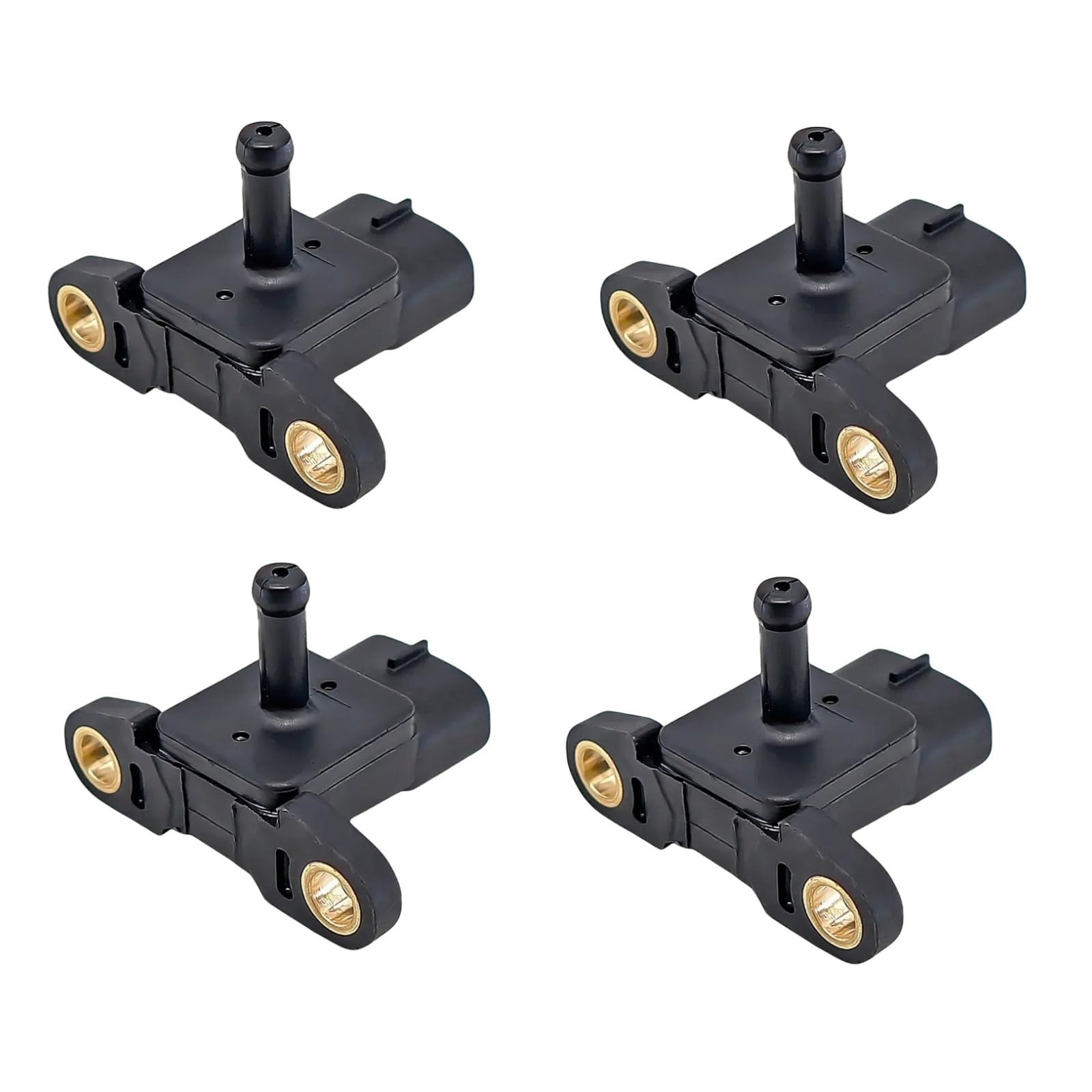 4pcs 079800-5890 Air Pressure Switch Pressure Sensor MAP Sensor Replacement Fits for Hino J05 J08 Engine Kobelco Excavator 89390-1080A