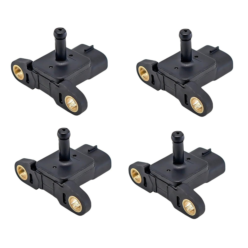 4pcs 079800-5890 Air Pressure Switch Pressure Sensor MAP Sensor Replacement Fits for Hino J05 J08 Engine Kobelco Excavator 89390-1080A