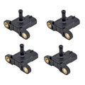 4pcs 079800-5890 Air Pressure Switch Pressure Sensor MAP Sensor Replacement Fits for Hino J05 J08 Engine Kobelco Excavator 89390-1080A