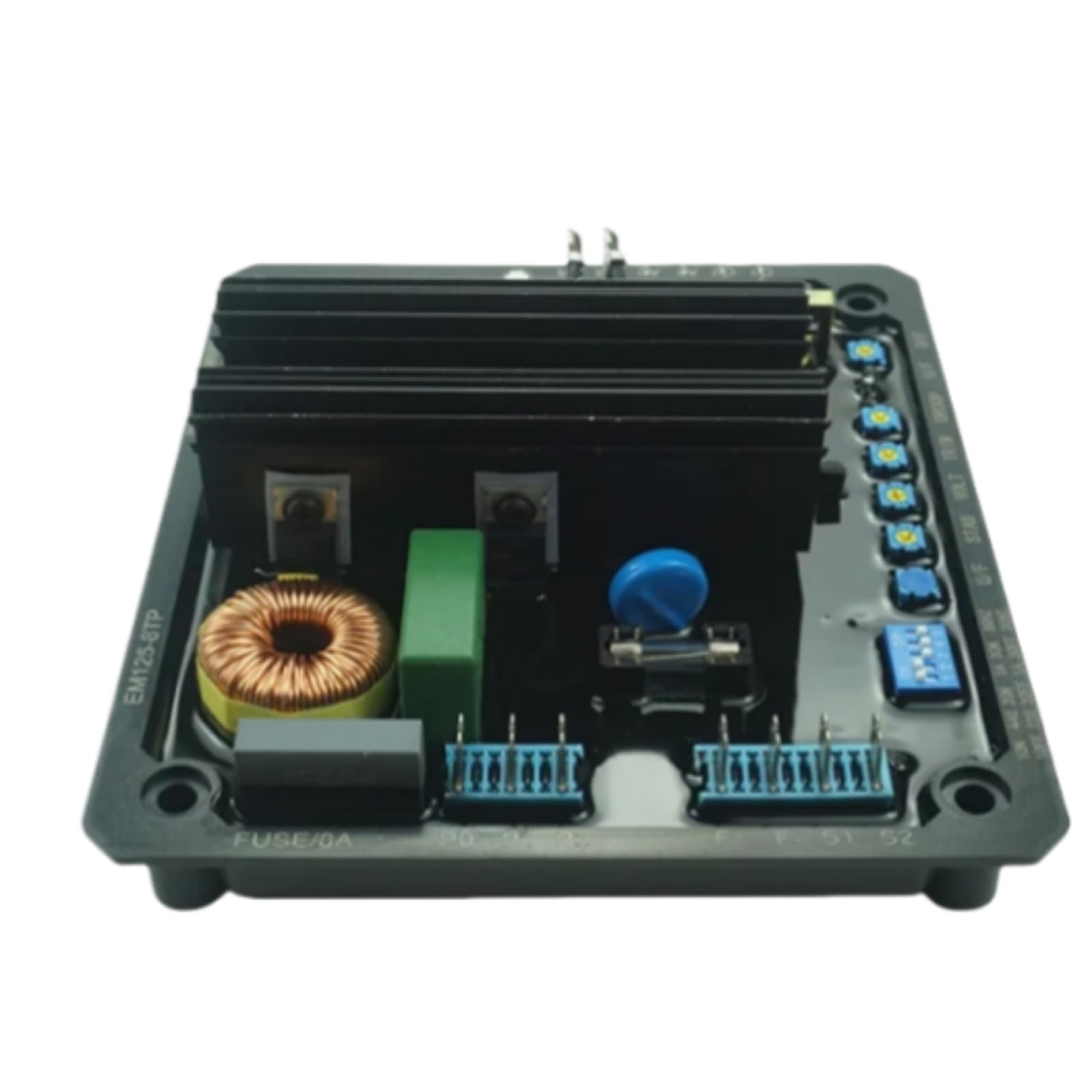 EM125-8TP Voltage Regulator Board Automatic Voltage Regulator AVR Fits for Generator Set Replace parts