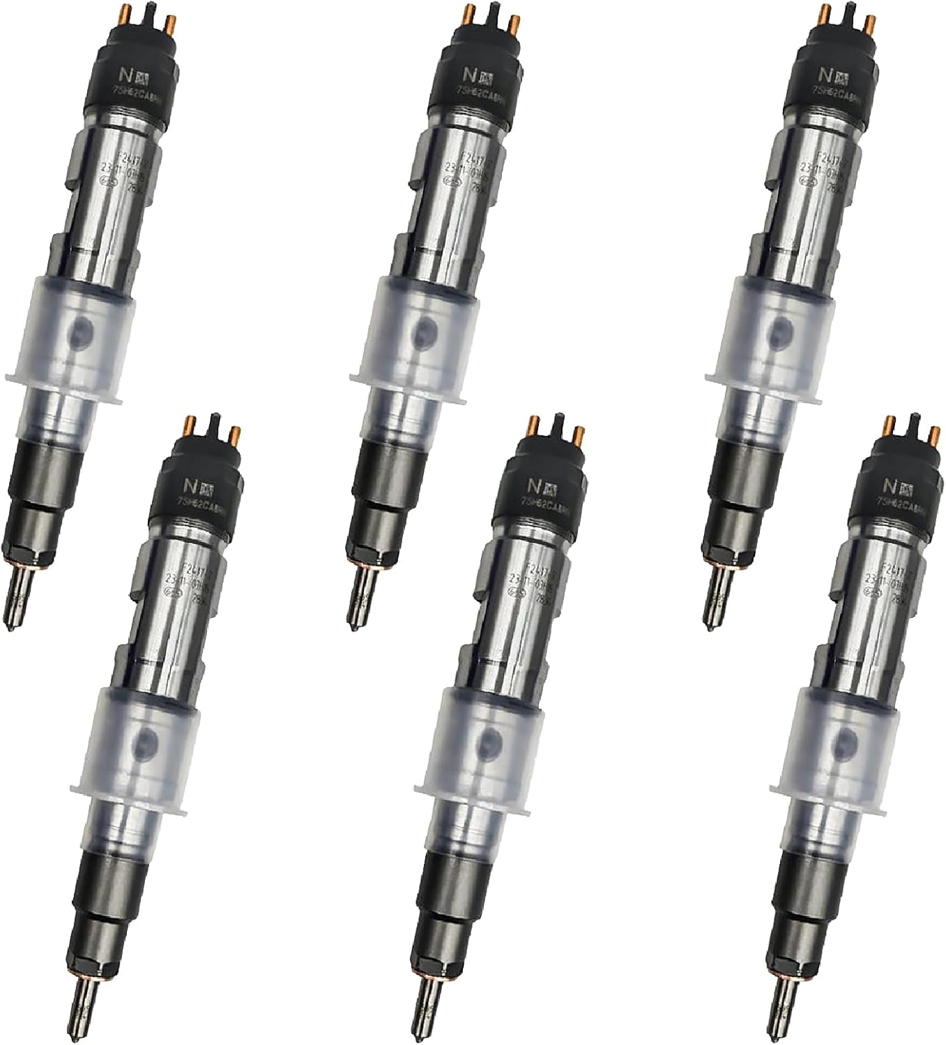 6pcs Fuel Injection 20R-9485 20R9485 Fits for CAT C9.3B Engine 336 EXCAVATOR