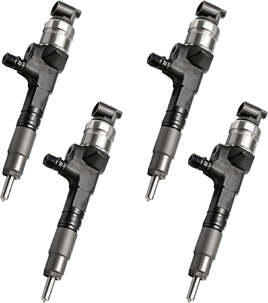 4pcs Fuel Injector 295700-0101 1J508-53052 1J508-53070 1J508-53074 Fits for Kubota V3800 Tier 4 Engine SVL95 SVL97 Compact Track Loader