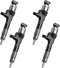 4pcs Fuel Injector 295700-0101 1J508-53052 1J508-53070 1J508-53074 Fits for Kubota V3800 Tier 4 Engine SVL95 SVL97 Compact Track Loader