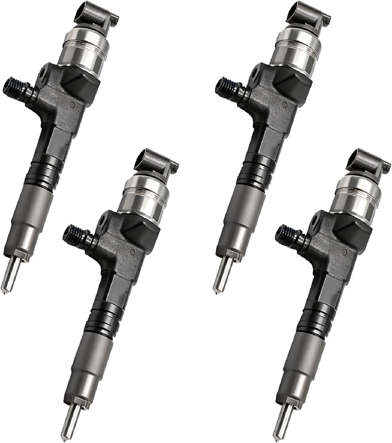 4pcs Fuel Injector 295700-0101 1J508-53052 1J508-53070 1J508-53074 Fits for Kubota V3800 Tier 4 Engine SVL95 SVL97 Compact Track Loader